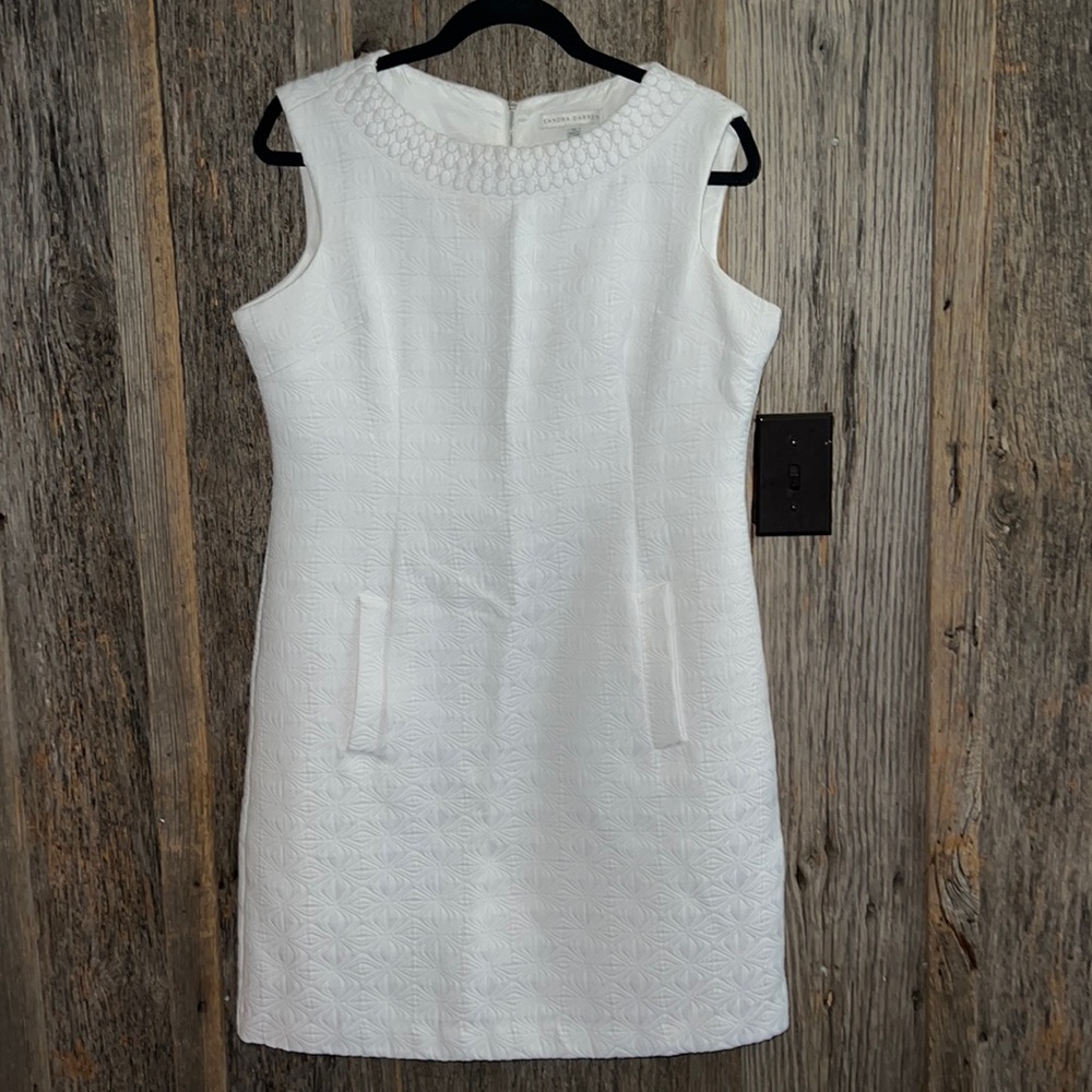 Sandra Darren White size 14 excellent condition